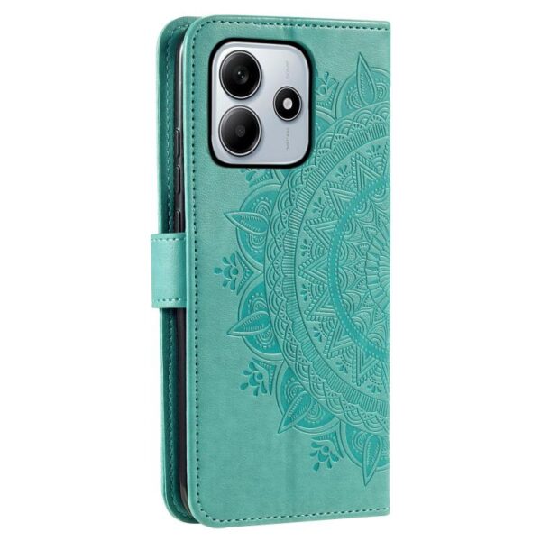 Totembloem lederen telefoonhoes met reliëf en sleutelkoord, For Redmi Note 14 4G EU 164.84mm, For Redmi Note 14 Pro 4G, For Xiaomi Redmi Note 14 5G, For Xiaomi Redmi 13 4G - Afbeelding 3