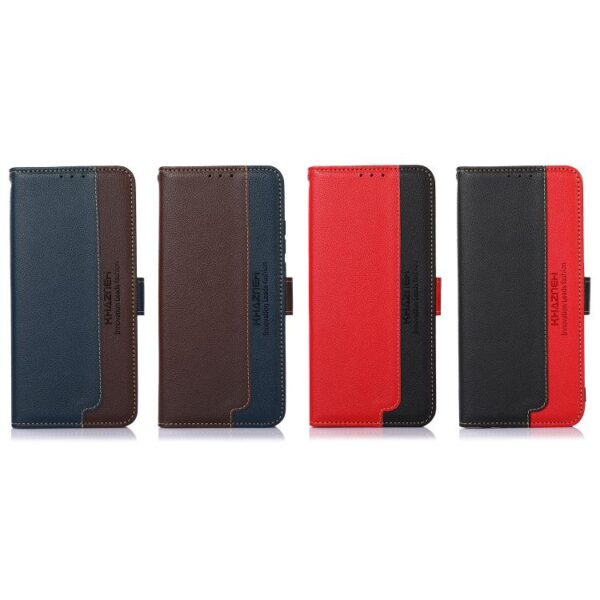 KHAZNEH Litchi textuur leren RFID-telefoonhoesje, For Redmi 13X, For Redmi Note 14S 4G, For Redmi K80 / K80 Pro, For Redmi Note 14 4G 164.84mm, For Redmi Turbo 4 Pro, For Redmi Turbo 4, For Redmi Note 14 Pro 4G / 14 Pro+ 5G Global... - Afbeelding 8