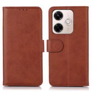 Telefoonhoesje van koeienleer met textuur, For Redmi 13X, For Redmi Note 14S 4G, For Redmi K80 / K80 Pro, For Redmi Note 14 4G 164.84mm, For Redmi Turbo 4 Pro, For Redmi Turbo 4, For Redmi 14C 4G, For Xiaomi Redmi 13 4G