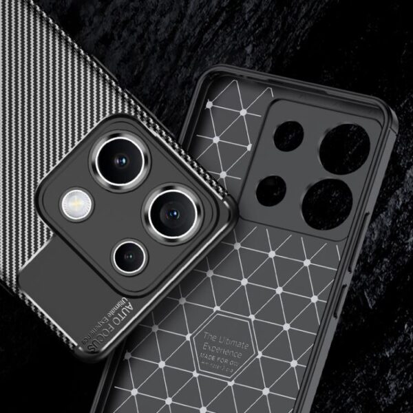 Koolstofvezeltextuur Schokbestendig TPU-telefoonhoesje, For Redmi Note 14S 4G, For Redmi K80 Pro, For Redmi K80, For Redmi Note 14 Pro 4G, For Redmi Note 14 4G 163.25mm, For  Redmi 14C 4G, For Redmi K70 Ultra, For Xiaomi Redmi 13 4G - Afbeelding 3