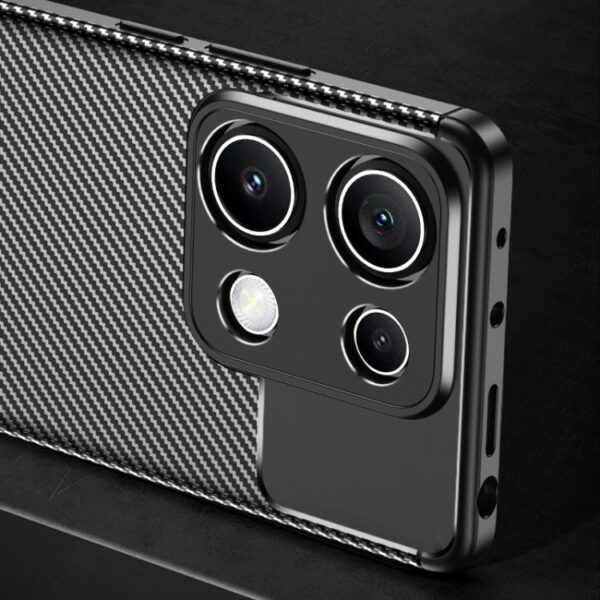 Koolstofvezeltextuur Schokbestendig TPU-telefoonhoesje, For Redmi Note 14S 4G, For Redmi K80 Pro, For Redmi K80, For Redmi Note 14 Pro 4G, For Redmi Note 14 4G 163.25mm, For  Redmi 14C 4G, For Redmi K70 Ultra, For Xiaomi Redmi 13 4G - Afbeelding 5