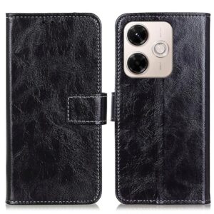 Retro Crazy Horse Textuur Leren Telefoonhoesje, For Redmi 13x, For Redmi Note 14S 4G, For Redmi K80 / K80 Pro, For Redmi Note 14 4G 164.84mm, For Redmi Turbo 4 Pro, For Redmi Turbo 4, For Redmi Note 14 Pro 4G, For Redmi Note 14 4G 163.25mm...