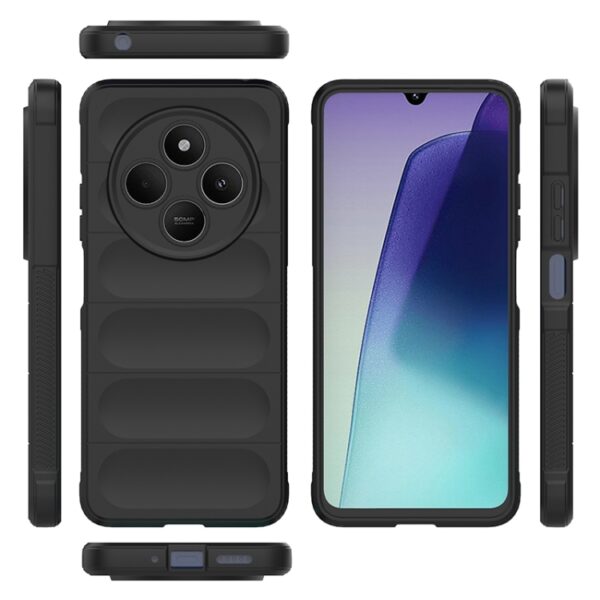 Magic Shield TPU + Flanellen Telefoonhoesje, For Redmi 14C 4G Global, For Redmi K70 Ultra Global, For Redmi 13 4G Global - Afbeelding 3