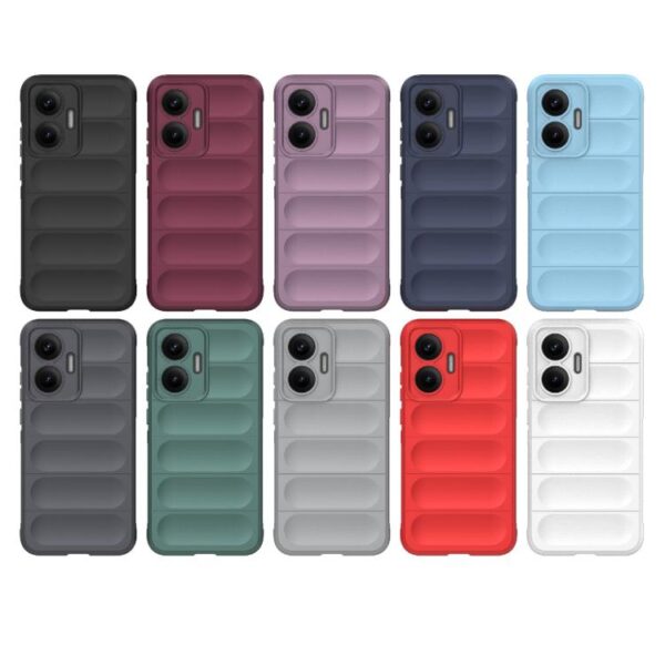 Magic Shield TPU + Flanellen Telefoonhoesje, For Redmi Turbo 4 Pro 5G, For Redmi A5 4G 171.7mm / Xiaomi Poco C71, For Redmi Note 14S 4G Global, For Redmi K80 Pro 5G, For Redmi K80 5G / Xiaomi Poco F7 Pro, For Redmi Note 14 4G 164.84mm EU... - Afbeelding 7