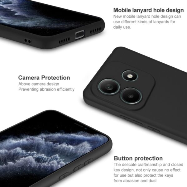IMAK UC-3-serie schokbestendige matte TPU-telefoonhoes, For Redmi Note 14 5G, For Redmi Note 14 5G Global, For Redmi Note 14 Pro+ 5G, For Redmi 14C 4G / 14R, For Redmi Note 14 Pro 5G, For Redmi K70 Ultra, For Xiaomi Redmi 13 4G Global - Afbeelding 6