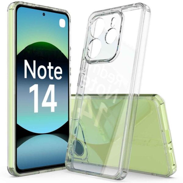 Krasbestendige acryl TPU telefoonhoes, For Redmi Note 14 4G 164.84mm, For Redmi Note 14 Pro 5G / Poco X7 5G, For Redmi Note 14 Pro 4G, For Redmi Note 14 4G 163.25mm, For Redmi 14C 4G / 14R / Poco C75 / A4 5G, For Redmi Note 14 5G Global...