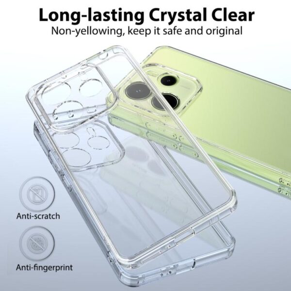 Krasbestendige acryl TPU telefoonhoes, For Redmi Note 14 4G 164.84mm, For Redmi Note 14 Pro 5G / Poco X7 5G, For Redmi Note 14 Pro 4G, For Redmi Note 14 4G 163.25mm, For Redmi 14C 4G / 14R / Poco C75 / A4 5G, For Redmi Note 14 5G Global... - Afbeelding 3