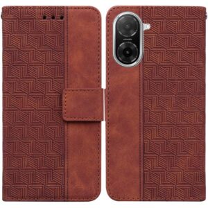 Geometrisch reliëf leren telefoonhoesje, For Redmi A5 4G 173.3mm, For Redmi Note 14S 4G, For Redmi K80 / K80 Pro / Xiaomi Poco F7 Pro, For Redmi Note 14 4G 164.84mm, For Redmi Turbo 4 / Xiaomi Poco X7 Pro, For Redmi Note 14 4G 163.25mm...