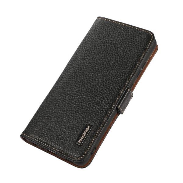 KHAZNEH Side-magnetische Litchi lederen RFID-telefoonhoes, For Redmi 13x, For Redmi Note 14S 4G, For Redmi Turbo 4 Pro, For Redmi Turbo 4 / Poco X7 Pro, For Redmi Note 14 5G, For Redmi Note 14 Pro 5G, For Redmi 14C 4G, For Redmi 13 4G - Afbeelding 7