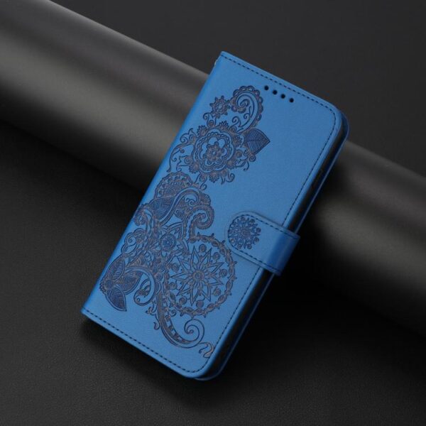 Datura Bloem Geëmbosseerd Flip Leren Telefoonhoesje, For Redmi A5 4G 171.7mm / Xiaomi Poco C71, For Redmi Note 14 4G 164.84mm, For Redmi Turbo 4 / Xiaomi Poco X7 Pro, For Redmi Note 14 Pro 4G, For Redmi Note 14 4G 163.25mm, For Redmi Note 14 5G... - Afbeelding 2