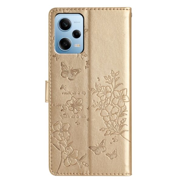 Vlinders en bloemen lederen telefoonhoesje, For Redmi Note 12 Pro 5G Global, For Redmi Note 12 5G Global, For Redmi 12C, For Redmi A1, For Redmi Note 11 Pro 5G Global, For Redmi Note 11S 4G, For Redmi 10A, For Redmi 10C, For Redmi 10 2022... - Afbeelding 3