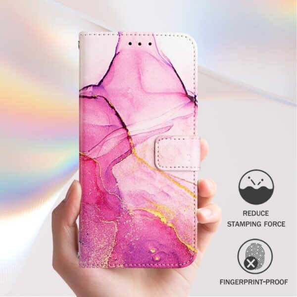 PT003 Marmeren patroon Flip leren telefoonhoesje, For Redmi Note 14 4G 164.84mm, For Redmi Note 14 Pro / 14 Pro+ 5G Global, For Redmi Turbo 4, For Redmi Note 14 5G Global, For Redmi K80 / K80 Pro, For Redmi Note 14 Pro 4G, For Redmi Note 14 4G 163.25mm... - Afbeelding 4