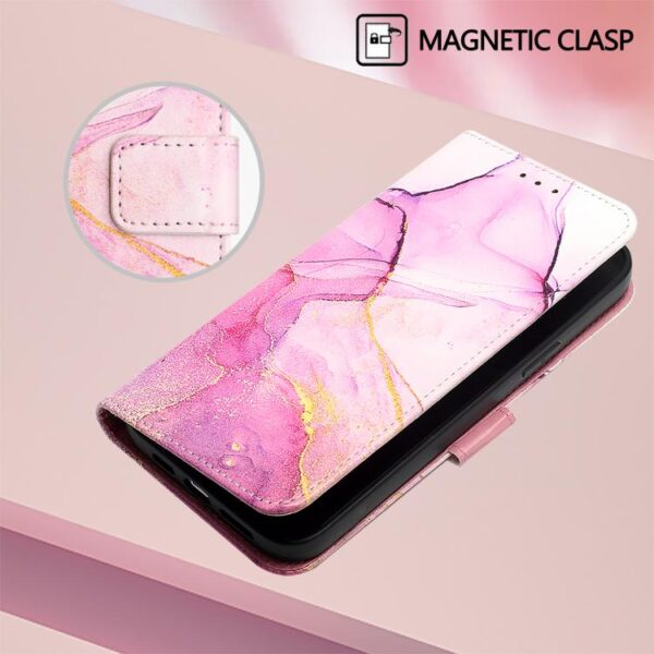 PT003 Marmeren patroon Flip leren telefoonhoesje, For Redmi Note 14 4G 164.84mm, For Redmi Note 14 Pro / 14 Pro+ 5G Global, For Redmi Turbo 4, For Redmi Note 14 5G Global, For Redmi K80 / K80 Pro, For Redmi Note 14 Pro 4G, For Redmi Note 14 4G 163.25mm... - Afbeelding 6