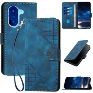 YX0080 Grid Butterfly reliëfpatroon Flip leren telefoonhoesje met koord, For Redmi A5 4G 171.7mm / Xiaomi Poco C71, For Redmi K80 Pro / Xiaomi Poco F7 Ultra, For Redmi K80 / Xiaomi Poco F7 Pro, For Redmi Note 14 4G 164.84mm...