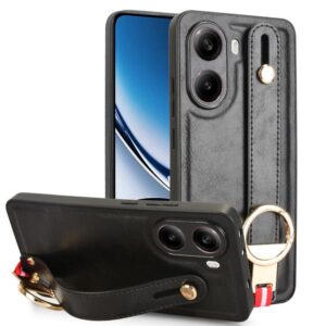 Polsband leren achterkant telefoonhoesje, For Redmi Turbo 4, For Redmi Note 14 Pro 4G, For Redmi Note 14 4G 163.25mm, For Redmi Note 14 Pro 5G, For Redmi 14C 4G, For Redmi K70 Ultra, For Redmi 13 4G / Note 13R, For Redmi K80 Pro Champion Edition