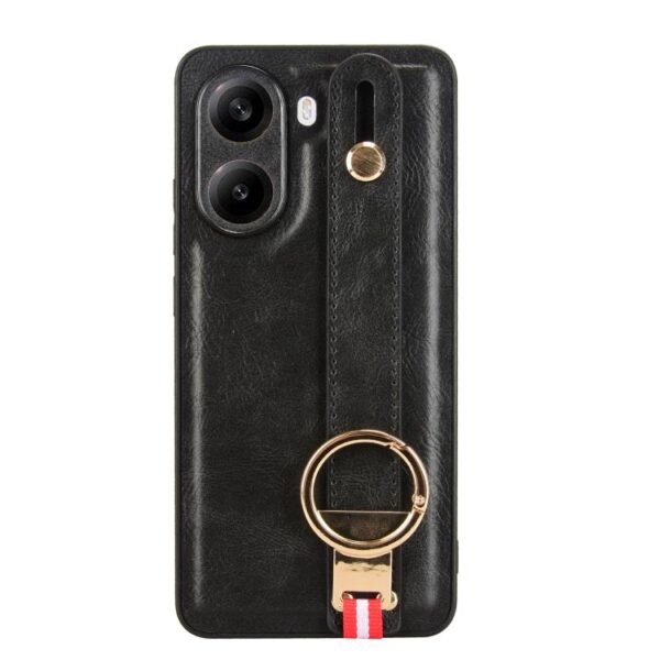 Polsband leren achterkant telefoonhoesje, For Redmi Turbo 4, For Redmi Note 14 Pro 4G, For Redmi Note 14 4G 163.25mm, For Redmi Note 14 Pro 5G, For Redmi 14C 4G, For Redmi K70 Ultra, For Redmi 13 4G / Note 13R, For Redmi K80 Pro Champion Edition - Afbeelding 2
