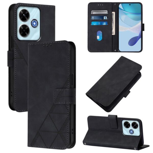 Crossbody 3D reliëf flip leren telefoonhoesje, For Redmi 13X 4G / 13 4G Global, For Redmi A5 4G 171.7mm, For Redmi K80 5G / K80 Pro 5G, For Redmi Note 14 4G EU 164.84mm, For Redmi Note 14 Pro 5G Global, For Redmi Turbo 4, For Redmi Note 14 5G Global...