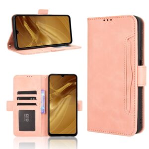 Skin Feel Kalfsleer Textuur Kaartsleuven Leren Telefoonhoesje, For Redmi A5 4G 173.3mm, For Redmi Note 14 4G 164.84mm EU Version, For Redmi Turbo 4 Pro 5G, For Redmi K80 / K80 Pro, For Redmi Note 14 Pro 4G, For Redmi Note 14 4G Global 163.25mm...