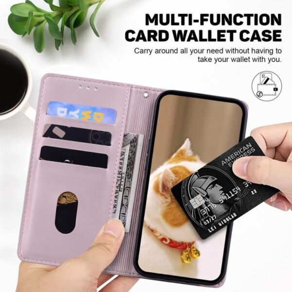 Leuke katten RFID leren telefoonhoesje, For Redmi A5 4G 173.3mm, For Redmi Note 14S 4G, For Redmi K80 / K80 Pro / Xiaomi Poco F7 Pro, For Redmi Note 14 4G 164.84mm, For Redmi Turbo 4 / Xiaomi Poco X7 Pro, For Redmi Note 14 4G 163.25mm... - Afbeelding 6