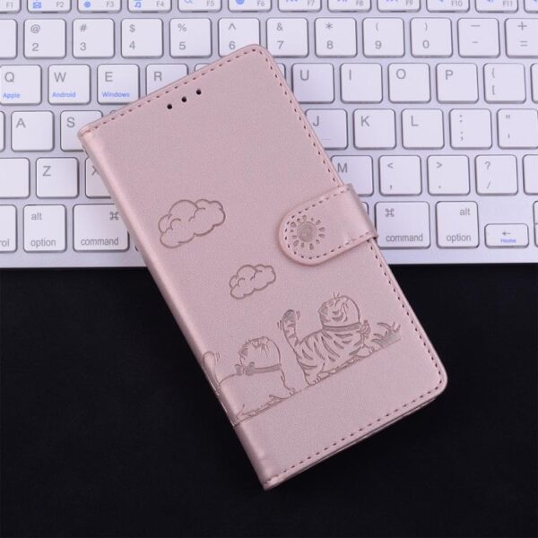 Leuke katten RFID leren telefoonhoesje, For Redmi A5 4G 173.3mm, For Redmi Note 14S 4G, For Redmi K80 / K80 Pro / Xiaomi Poco F7 Pro, For Redmi Note 14 4G 164.84mm, For Redmi Turbo 4 / Xiaomi Poco X7 Pro, For Redmi Note 14 4G 163.25mm... - Afbeelding 8
