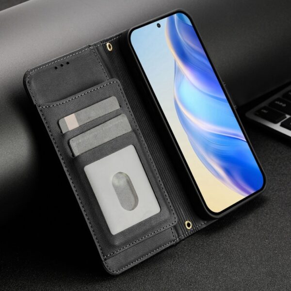 Multi-kaartvakken Rits portemonnee leren telefoonhoesje, For Redmi K50 Ultra, For Redmi K50i / Note 11T Pro+ 5G, For Redmi Note 11 Pro 5G / 4G Global, For Redmi Note 11S 5G, For Redmi 10A / 9C, For Redmi 10 2022 / 2021, For Redmi K40 / K40 Pro... - Afbeelding 2