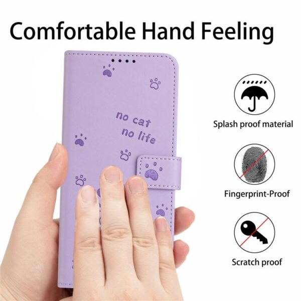 Geëmbosseerd Kitten Telefoon Leren Hoesje met Lanyard, For Redmi A5 4G 171.7mm / Poco C71, For Redmi Note 14 4G 164.84mm, For Redmi Turbo 4 / Xiaomi Poco X7 Pro, For Redmi K80 / K80 Pro, For Redmi Note 14 4G 163.25mm, For Redmi Note 14 5G... - Afbeelding 6