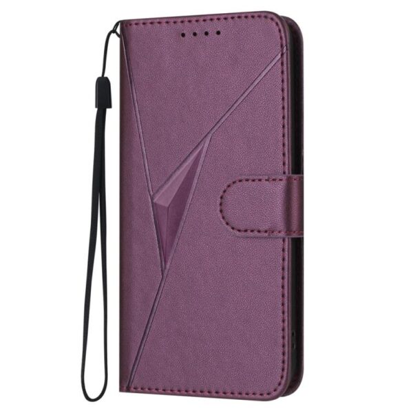 Driehoekpatroon Gespsluiting Leren Telefoonhoesje, For Redmi Turbo 4 Pro / Xiaomi Poco F7, For Redmi A5 4G 171.7mm / Xiaomi Poco C71, For Redmi K80 Pro / Xiaomi Poco F7 Ultra, For Redmi K80 / Xiaomi Poco F7 Pro, For Redmi Note 14 4G 164.84mm... - Afbeelding 2