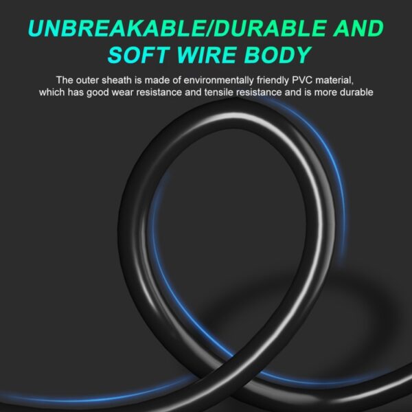 Gigabit-netwerk Cat 8 dubbel afgeschermde kabel, 1m, 2m, 3m, 5m, 8m, 10m, 15m, 20m, 30m - Afbeelding 3