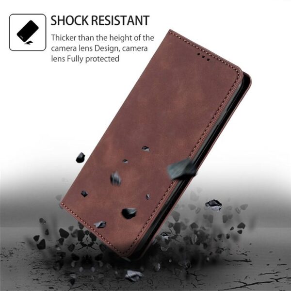 Skin Feel Magnetisch Leren Telefoonhoesje, For Redmi Note 14 4G 164.84mm, For Redmi Turbo 4, For Redmi Note 14 Pro 4G, For Redmi Note 14 4G 163.25mm, For Redmi Note 14 5G, For Redmi 14C 4G, For Redmi 13 4G - Afbeelding 5