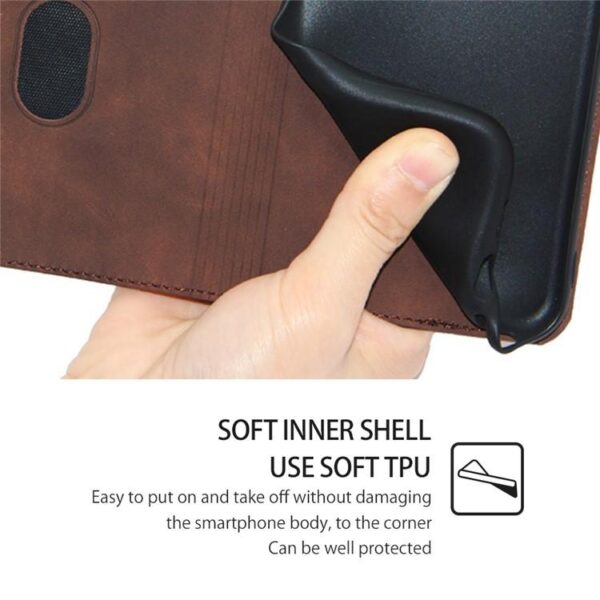 Skin Feel Magnetisch Leren Telefoonhoesje, For Redmi Note 14 4G 164.84mm, For Redmi Turbo 4, For Redmi Note 14 Pro 4G, For Redmi Note 14 4G 163.25mm, For Redmi Note 14 5G, For Redmi 14C 4G, For Redmi 13 4G - Afbeelding 7