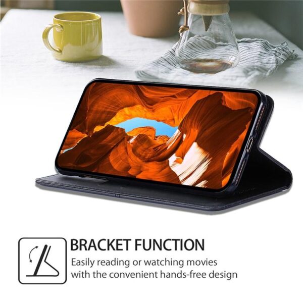 Magnetische leren telefoonhoes met koeientextuur, For Redmi Note 14 4G 164.84mm, For Redmi 13 4G - Afbeelding 3