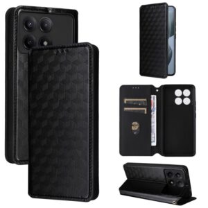Cubic Grid Texture Flip Leather Phone Case, For Redmi K70E / Xiaomi Poco X6 Pro, For Redmi Note 13R Pro 5G, For Redmi Note 13 5G, For Redmi Note 13 Pro+ 5G, For Redmi Note 13 Pro 5G, For Redmi K70 / K70 Pro, For Redmi 12 4G, For Redmi Note 12S 4G Globa...