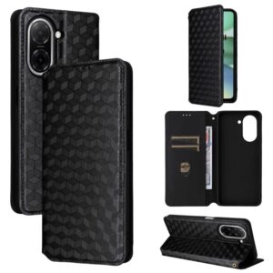 Cubic Grid Texture Flip Leather Phone Case, For Redmi A5 4G 173.3mm, For Redmi A5 4G 171.7mm / Xiaomi Poco C71, For Redmi Note 14 4G 164.84mm, For Redmi Turbo 4 Pro 5G, For Redmi K80 / K80 Pro, For Redmi Note 14 Pro 4G Global...