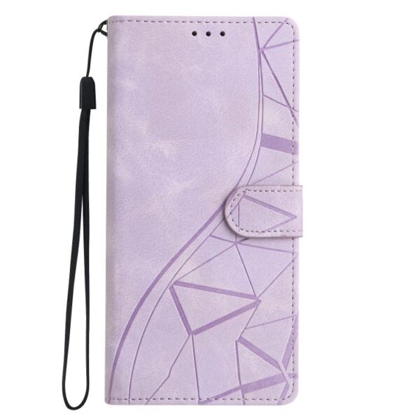 Triangles Embossed Leather Phone Case, For Redmi A5 4G 171.7mm, For Redmi Note 14 4G 164.84mm, For Redmi Note 14 Pro 4G, For Redmi Note 14 4G 163.25mm, For Redmi 14C 4G / A3 Pro 4G, For Redmi Note 14 5G, For Redmi Note 14 Pro 5G, For Redmi 13 4G... - Afbeelding 2