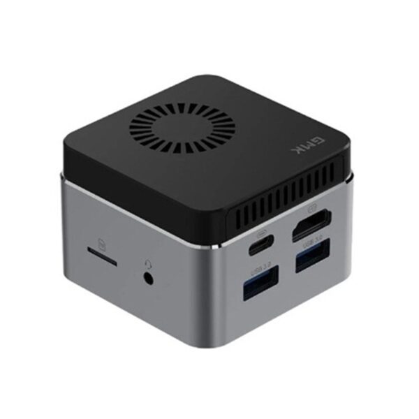 GMK NucBox Windows 10 Systeem Mini PC, Intel Celeron J4125 Quad Core 64bit 14nm 2GHz-2.7GHz, Ondersteuning WiFi & Bluetooth & RJ45,, 8GB+128GB,EU Plug, 8GB+256GB,EU Plug, 8GB+512GB,EU Plug