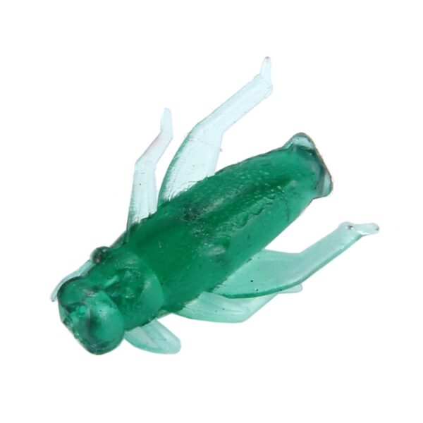 100 PCS Cricket Shape Fishing Lures Kunstmatig visaas, lengte: 2cm - Afbeelding 3