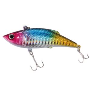 Kleur Coating Plastic Kunstaas Vissen Topwater Drijvende Popper Lokken Hit Water Golven Klimmen Visaas Met Haken, Lengte: 7.5 cm