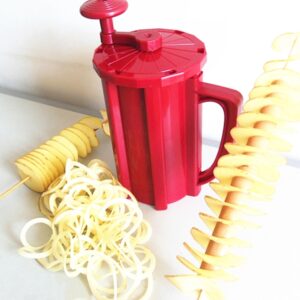 528-6 Populaire Tornado Aardappelsnijmachine Handleiding Twist Spiraal Aardappelsnijder Wervelwind Aardappelen Machine Aardappel Groenten Gereedschap
