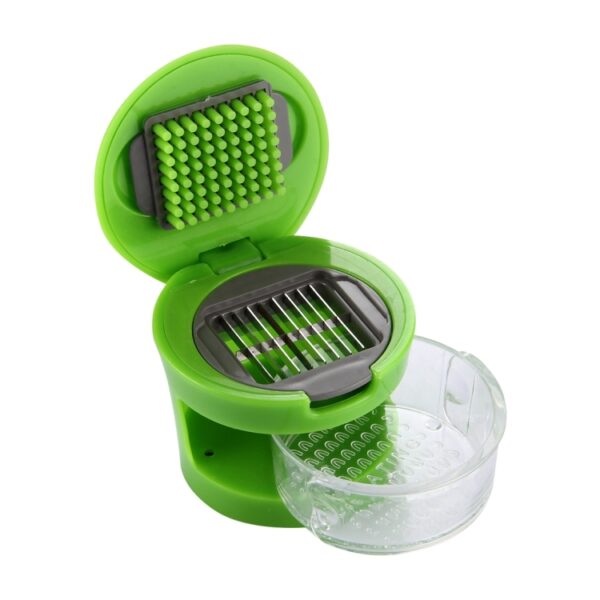 2 STUKS Multifunctioneel Mini Keukengereedschap Groente Knoflook Handmatige Snijmachine Snijder Chopper Willekeurige Kleur Levering - Afbeelding 4