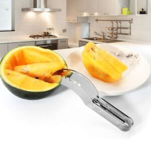 Creatieve watermeloen meloen fruit roestvrijstalen snijder
