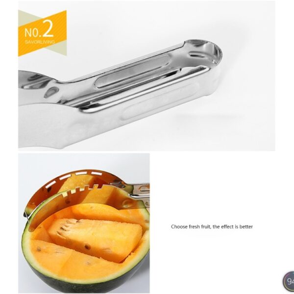 Creatieve watermeloen meloen fruit roestvrijstalen snijder - Afbeelding 4