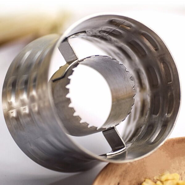Ronde 304 roestvrijstalen huishoudelijke maïssnijder Cob Corn Stripper Kitchen Tool - Afbeelding 4