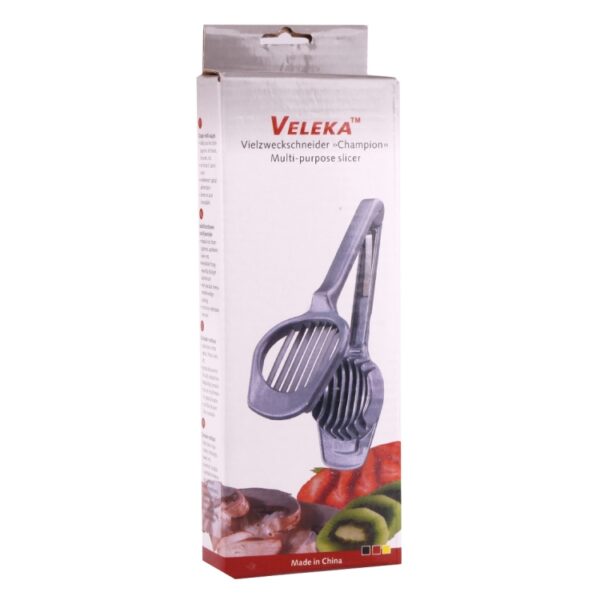 Multifunctionele Draagbare Keuken Koken Tool Voedsel Fruit Plantaardige Ei Mushroom Kiwifruit Tomaat Citroen Aardbei Roestvrij staal Snijder Sneler - Afbeelding 6