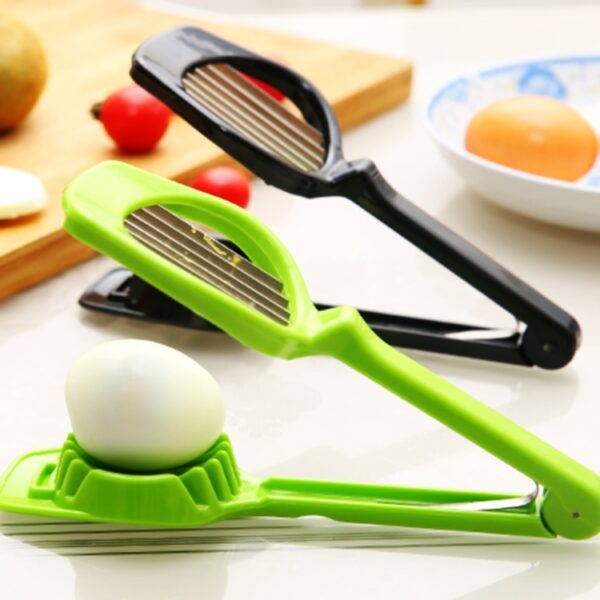 Multifunctionele Draagbare Keuken Koken Tool Voedsel Fruit Plantaardige Ei Mushroom Kiwifruit Tomaat Citroen Aardbei Roestvrij staal Snijder Sneler - Afbeelding 8
