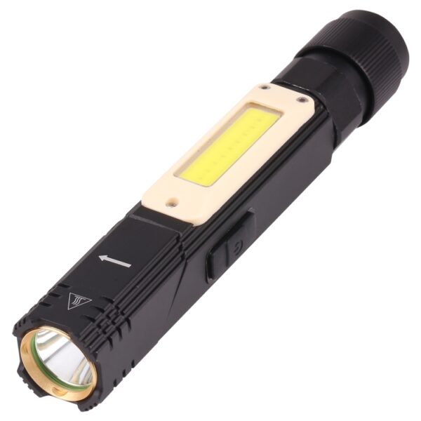 5W 90 graden vouwen Multifunctionele LED-zaklamp 5 modi, grootte: groot