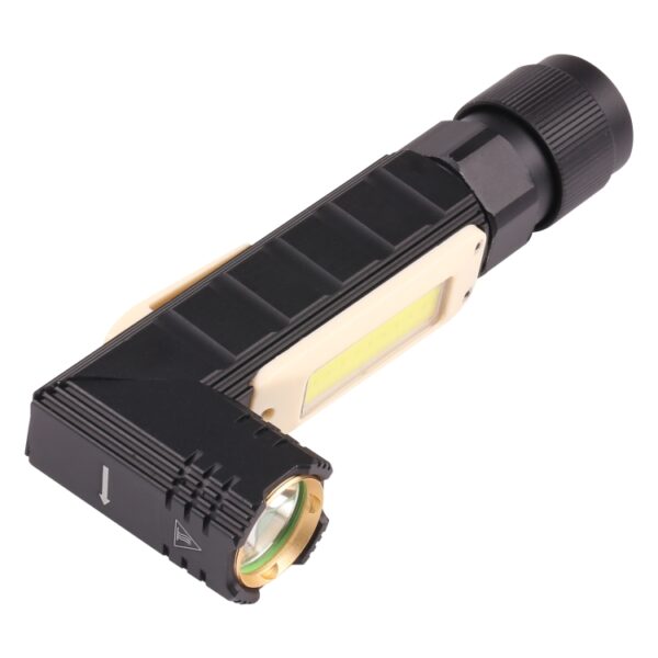 5W 90 graden vouwen Multifunctionele LED-zaklamp 5 modi, grootte: groot - Afbeelding 3