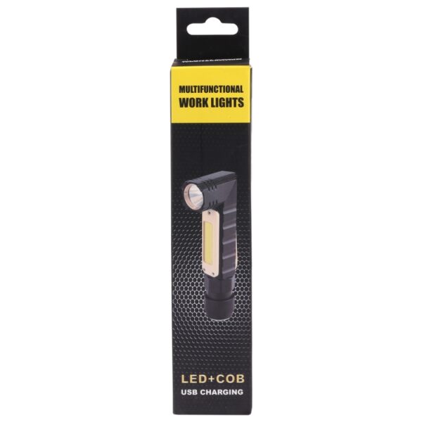 5W 90 graden vouwen Multifunctionele LED-zaklamp 5 modi, grootte: groot - Afbeelding 5