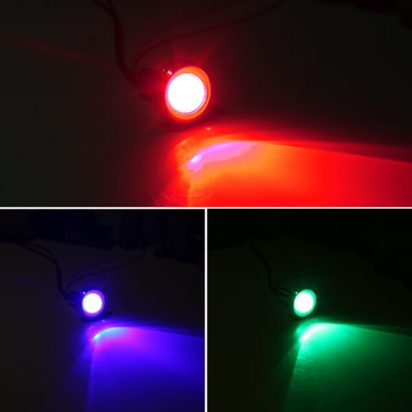 23 mm 3W Hawkeye LED-nachtlampkoplampen, DC 3V - Afbeelding 4
