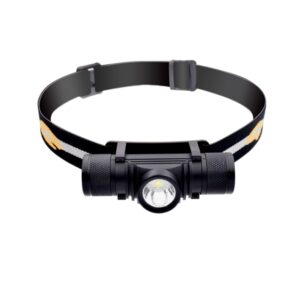 D10 5W XML-2 IPX6 waterdichte hoofdbandlamp, 1200 LM USB-oplaadbare verstelbare LED-koplamp voor buiten