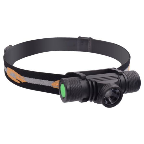 D20 5W XML-2 IPX6 waterdichte hoofdbandlamp, 1200 LM USB Opladen Draaifocus LED-koplamp voor buiten - Afbeelding 2